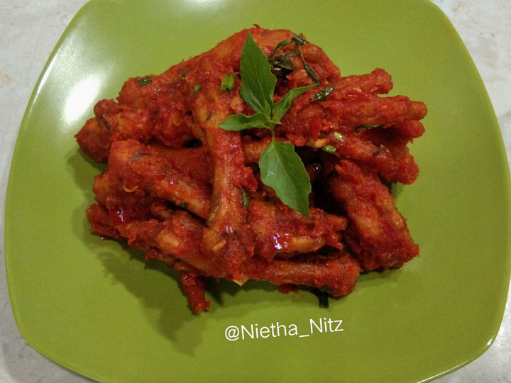 Resep Ceker Crispy Woku, Bikin Ngiler