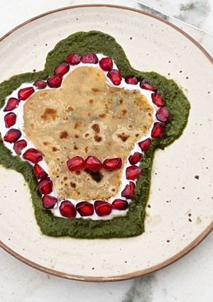 A picture of Paneer Paratha.