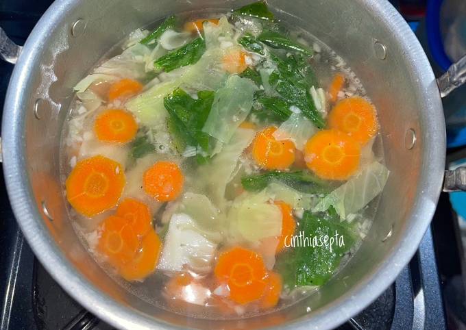 Sup Sayuran Simpel