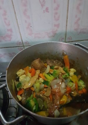 A picture of Vegetable sauce - Sunday afternoon.