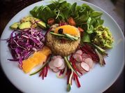 Una foto de cena fit