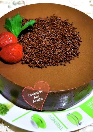 Foto resep PUDING BROWNIES #23