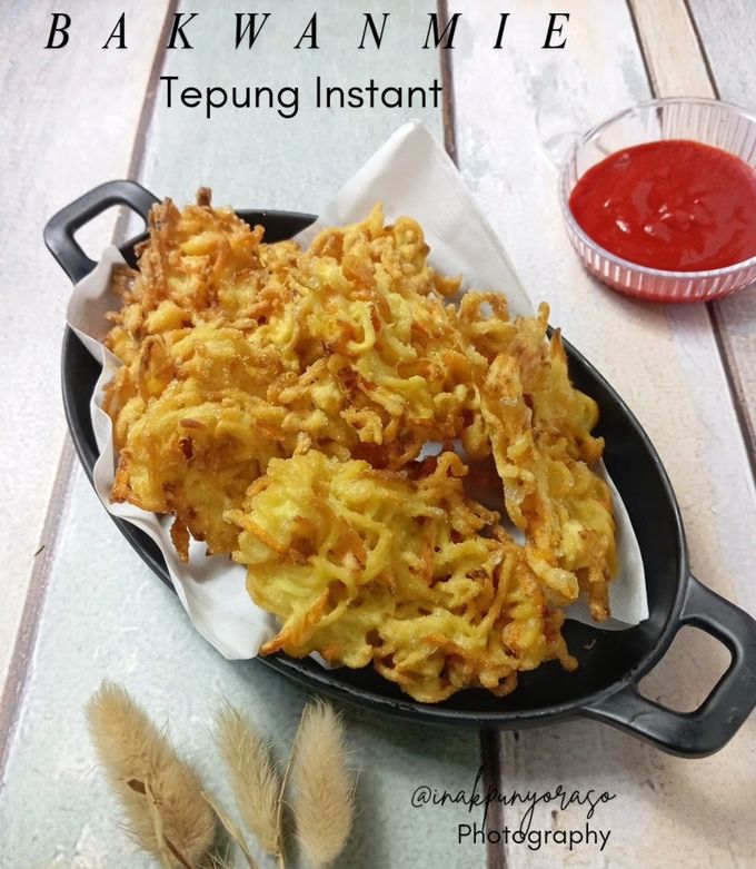 Foto resep Bakwan Mie Tepung Instant