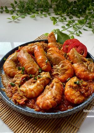 Foto resep Udang Masak Tomat
