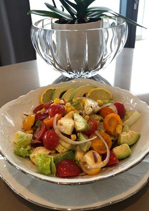 A picture of ✨Delicious salad for lunch!!!✨.