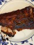Costillas de cerdo a la barbacoa estilo ribs