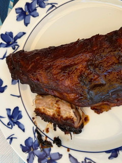 Una foto de Costillas de cerdo a la barbacoa estilo ribs