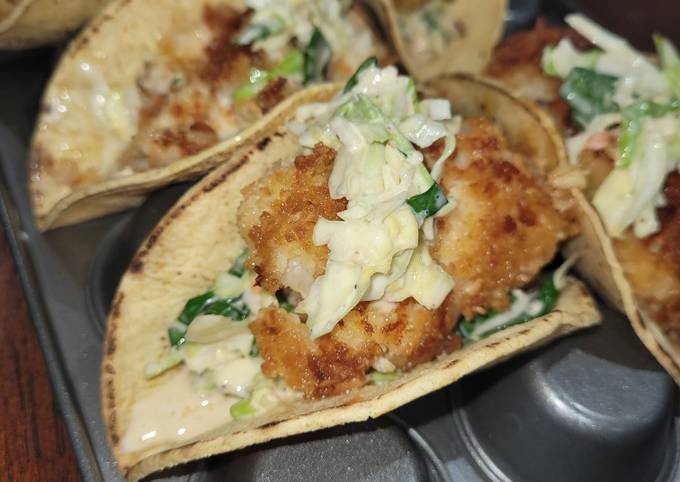 Recipe of Gordon Ramsay Coconut and Panko Crispy Fish Tacos