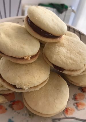 Una foto de Alfajorcitos de maicena!! Súper fáciles y ricos