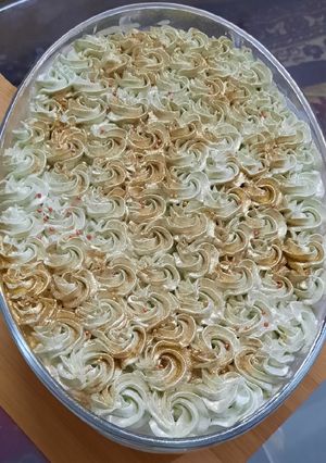 A picture of Tres Leches cake.