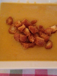 Una foto de Crema de zanahorias