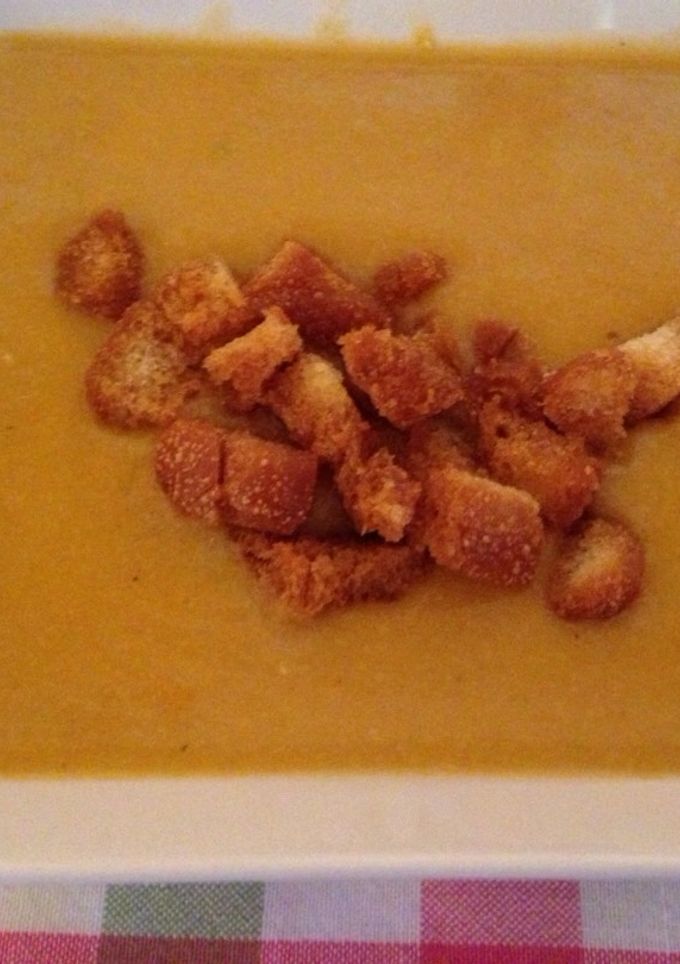 Una foto de Crema de zanahorias