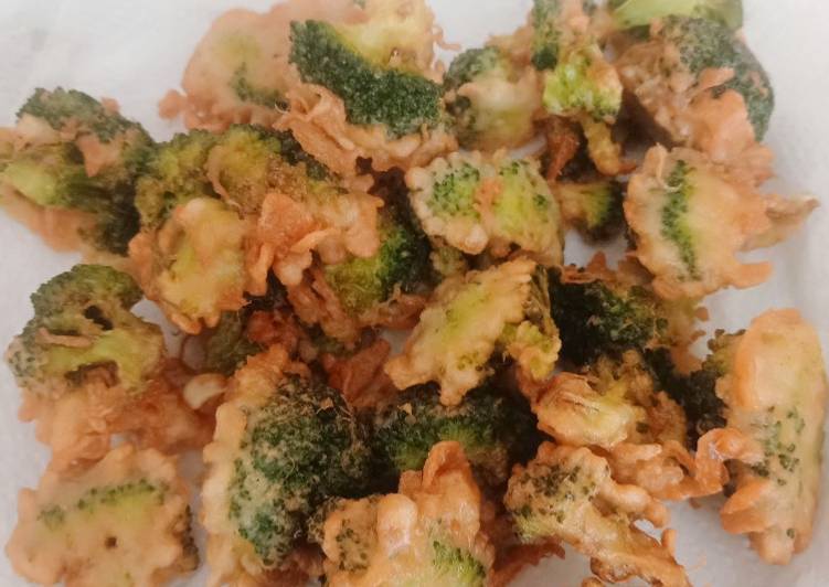 Langkah Mudah untuk Membuat Brokoli goreng tepung, Bisa Manjain Lidah