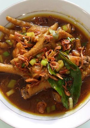 Foto resep Ceker seuhah ala Yume warna manis rasa pedaas