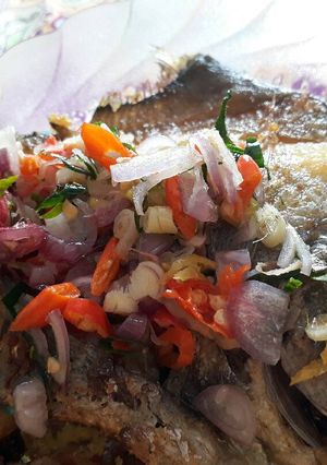 Foto resep Dorang goreng sambal matah