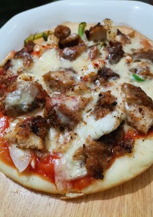 A picture of Small Pan Pizza🍕.