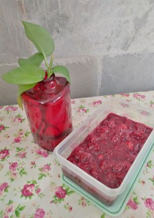 عکسی از دستور لواشک سسی آلبالو