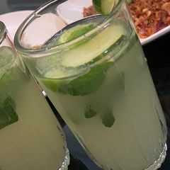 Cucumber juice A picture of Cucumber juice.
