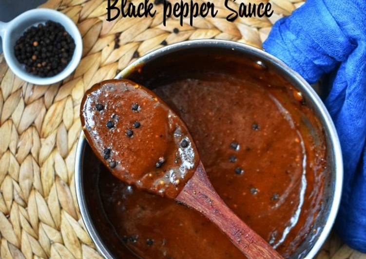 Blackpepper Sauce Homemade