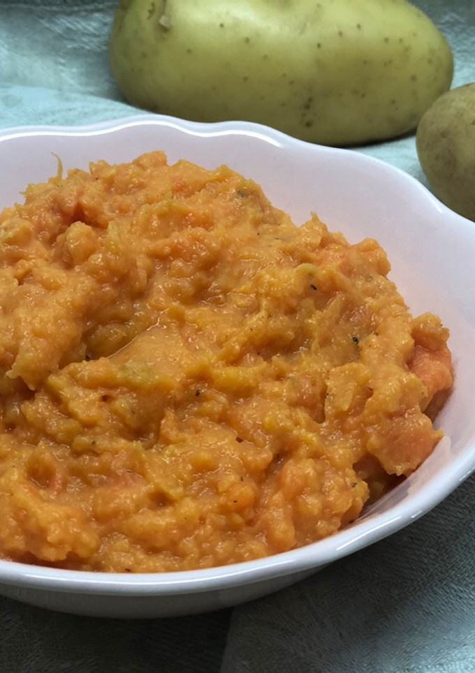 Una foto de Parmentier de Boniato, la guarnición perfecta!
