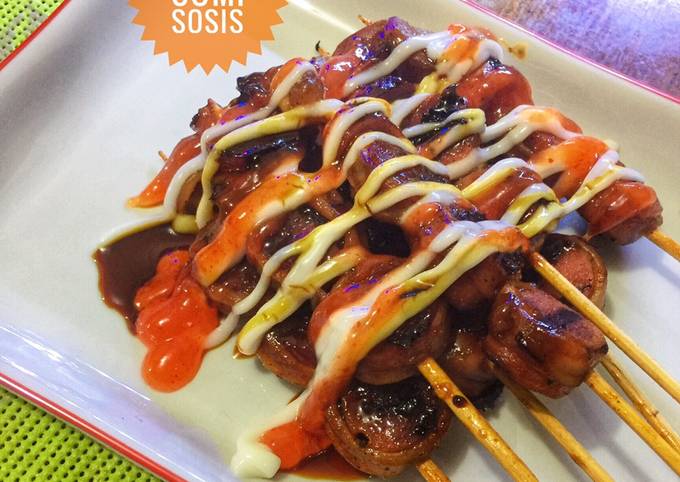 Resep Sate Cumi Sosis Bakar yang Lezat Sekali