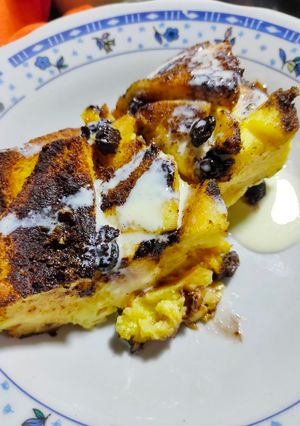 Foto resep Bread pudding panggang