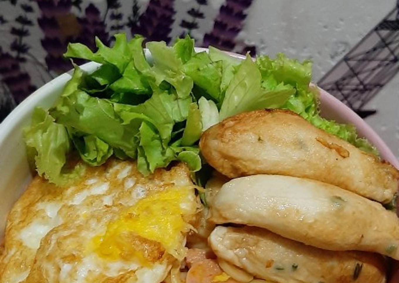 Mie nyemek bumbu rica