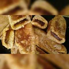 Una foto de Panes Dulces Integrales Rellenos de Dulce de Batata y Membrillo