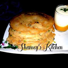 A picture of Potatoes pancakes.
