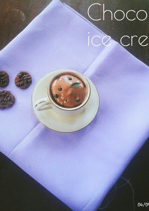 Foto resep Chocolate ice cream🐣🥛