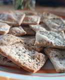 Galletitas "Crackers" muy fáciles, crocantes y con pocos ingredientes
