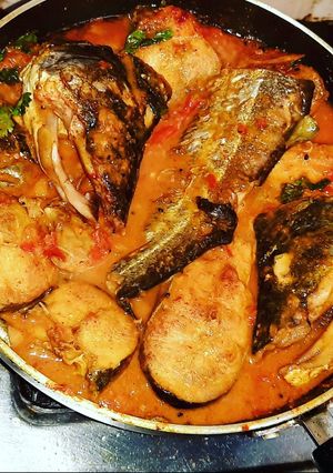 A picture of Boyal macher jhol.