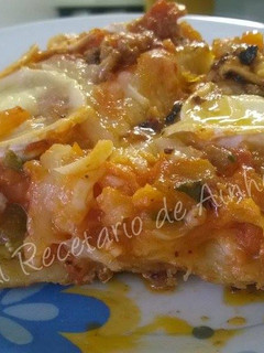 Una foto de Lasaña rápida