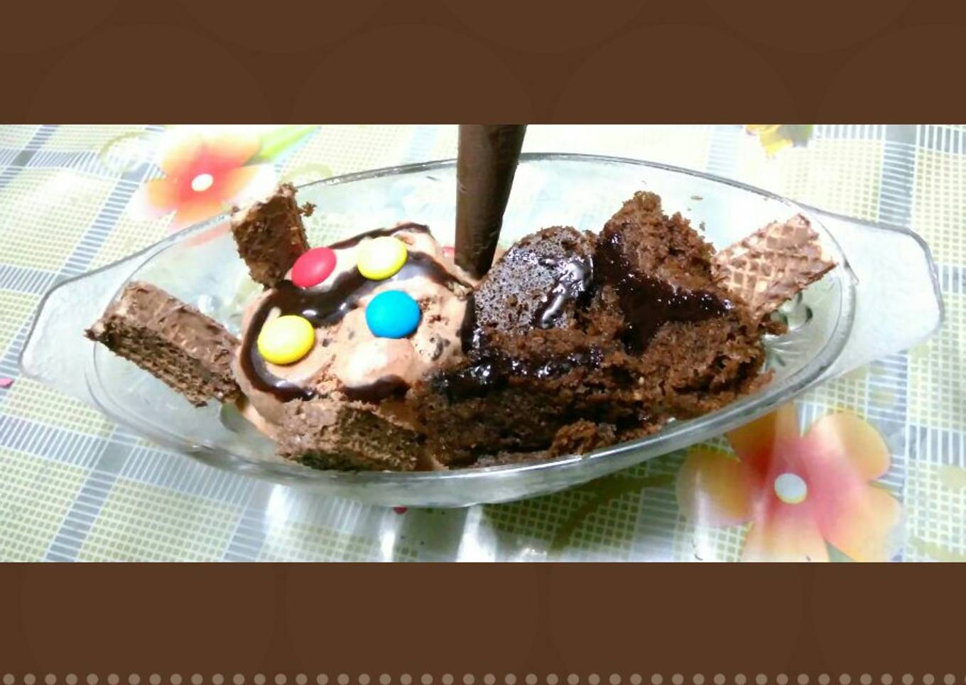 Rice flour brownie