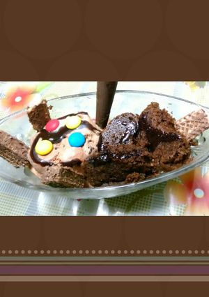 A picture of Rice flour brownie.