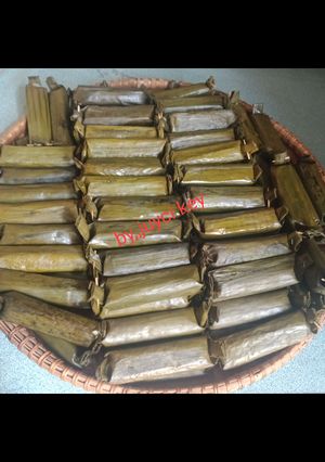 Foto resep Arem-arem/buras/lontong isi
