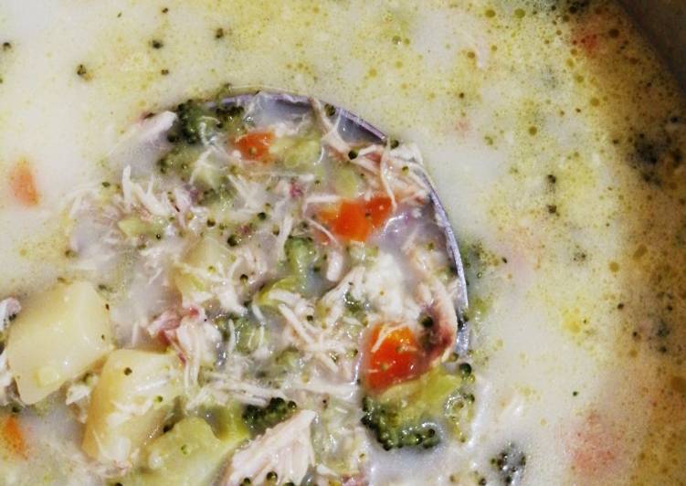 Quick Tips Creamy Broccoli soup