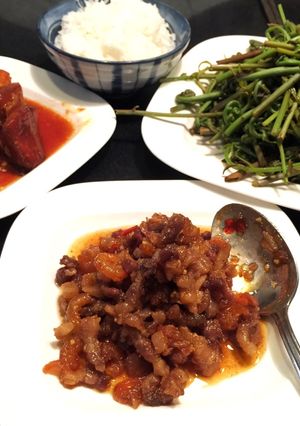 Hình của món Kho quẹt.