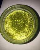 Breakfast healthy: tiramisu overnight oats matcha