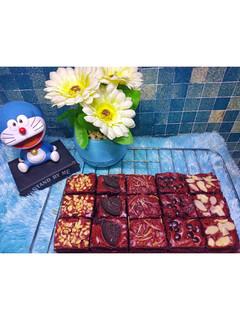 Foto resep BROWNIES RED VELVET ♥
