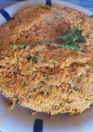 Una foto de Tortilla de zanahoria