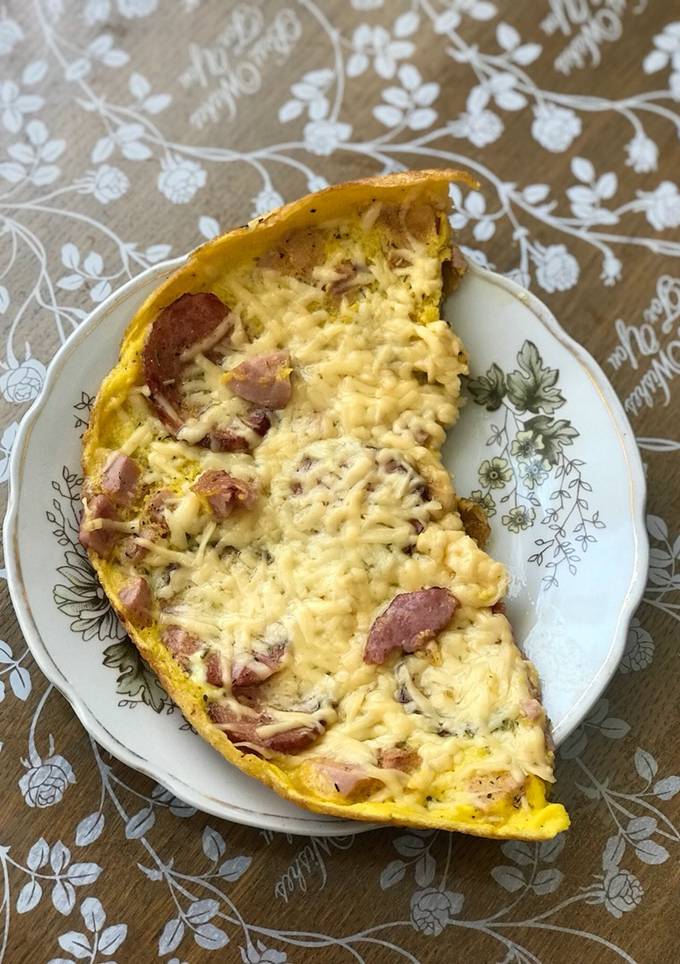 Омлет🍳🥓