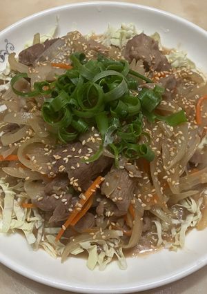 蒜汁燒肉 的食譜成品照片