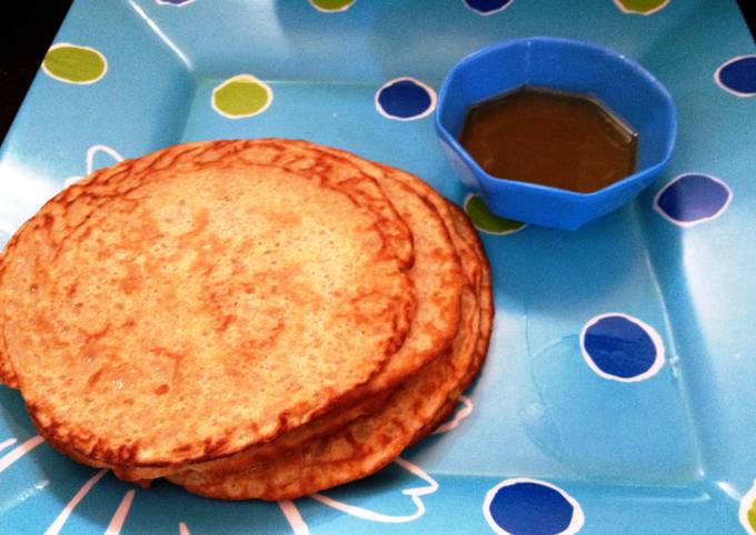 Oatmeal & Wheat Pancake Recipe