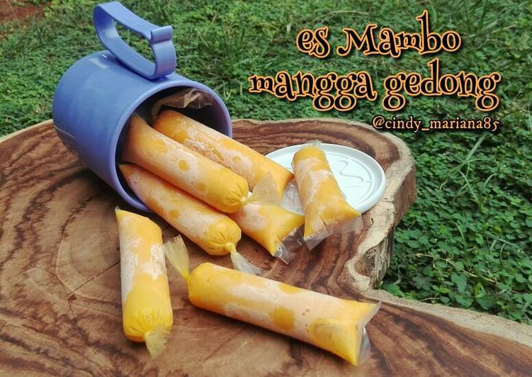 Resep Es Mambo Mangga Gedong, Lezat Sekali