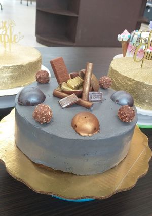 Una foto de Pastel de chocolate
