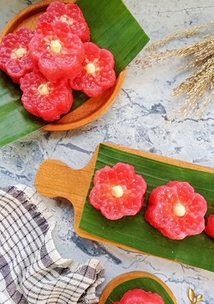 Foto resep 8. Mendut Mutiara Isi Kacang Hijau