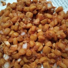 A picture of Chatpati Boil Makki.
