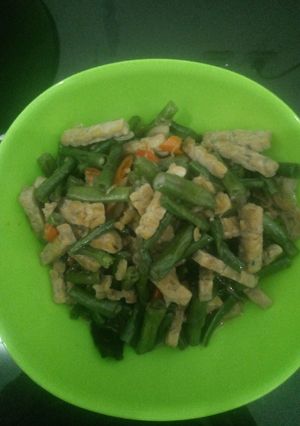 Foto resep Tumis kacang panjang