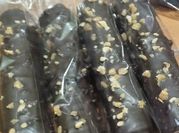 Una foto de obleas chocolate